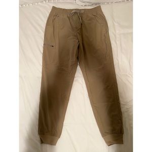 FIGS High Waisted Zamora FIONLITE lined jogger scrubs, size large tall